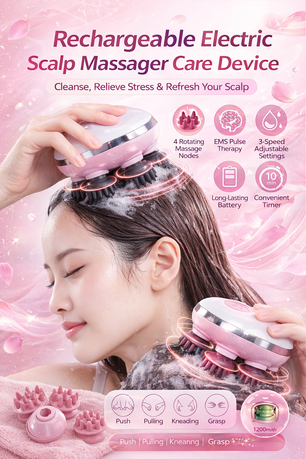 Functional Head Massager