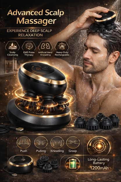 Functional Head Massager