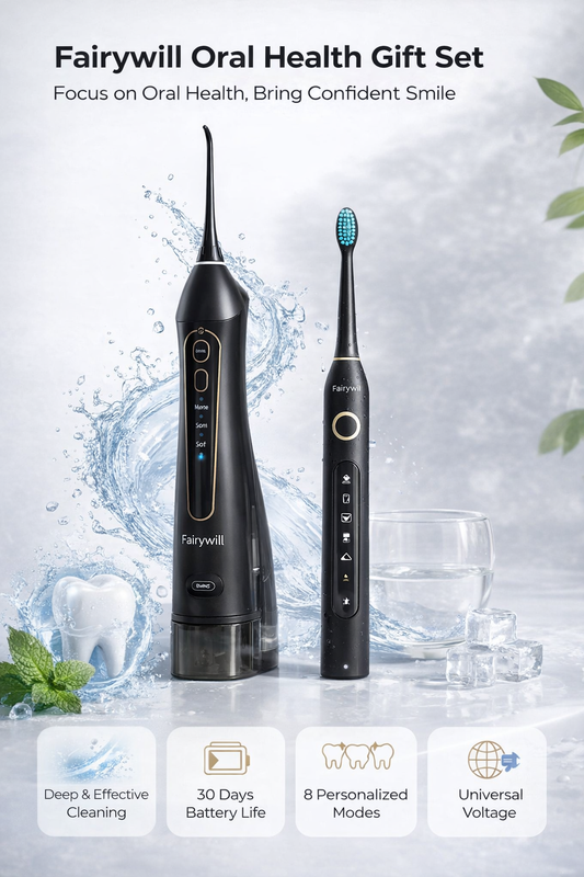 Fairywill Electric Toothbrush & Water Flosser