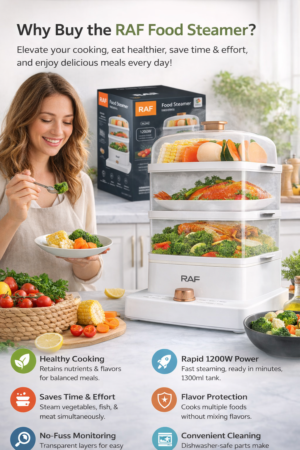 RAF - Food Steamer © Ⓢ