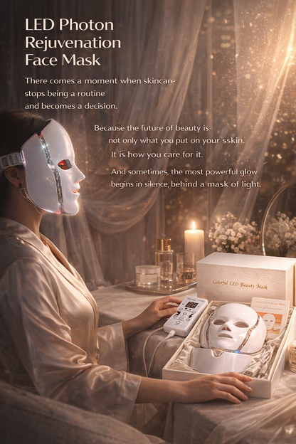 LED Photon Rejuvenation Face Mask