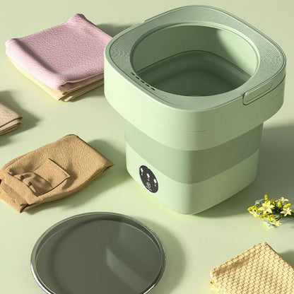 Portable Folding Washing Machine – 16L Mini Washer With 3 Modes