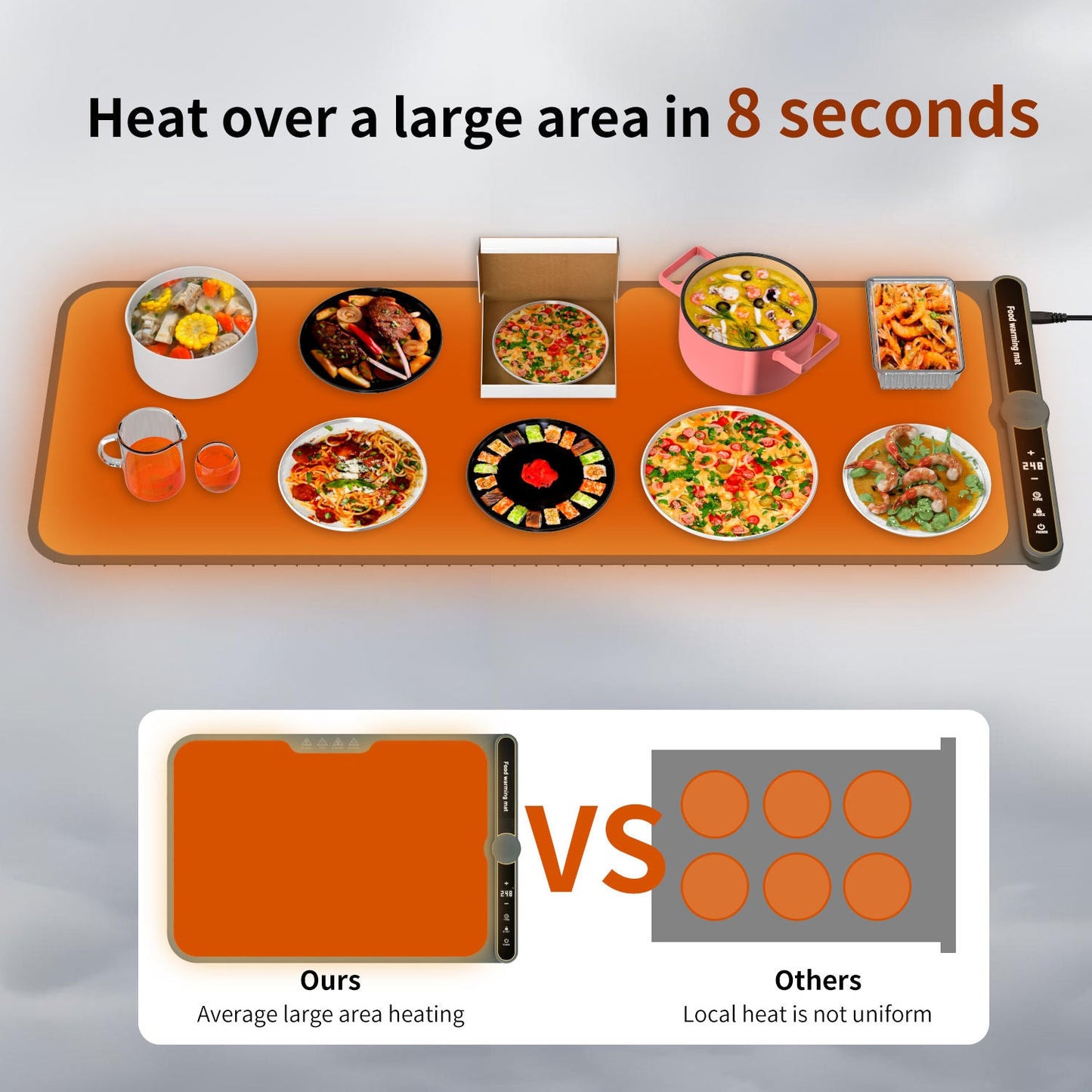 Flexible Warming Tray Ⓢ