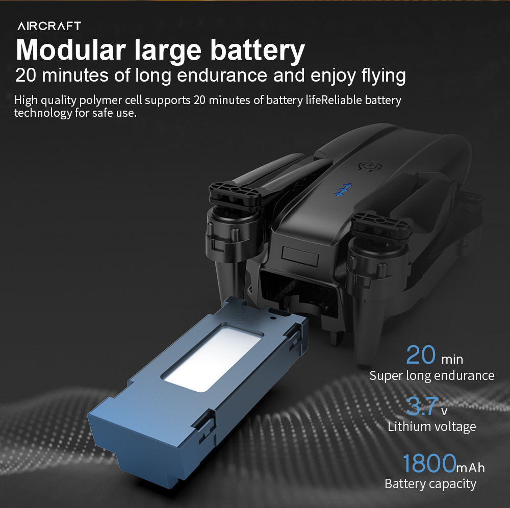 E99 Foldable HD Camera Drone – WiFi FPV, 360° Flip, Altitude Hold, LED Lights 🚁