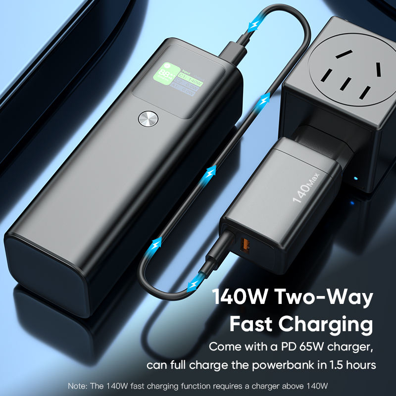 Hoco Power Bank (17B) – Ultra-Fast 100W Beast That Keeps You Powered Non-Stop!