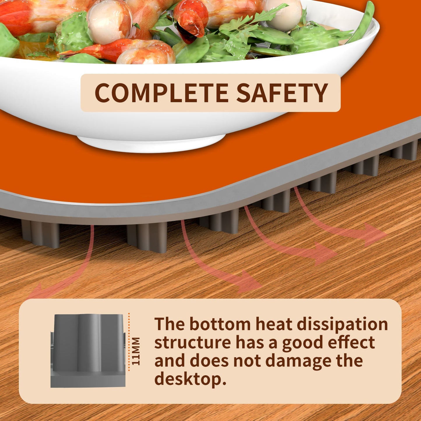 Flexible Warming Tray Ⓢ