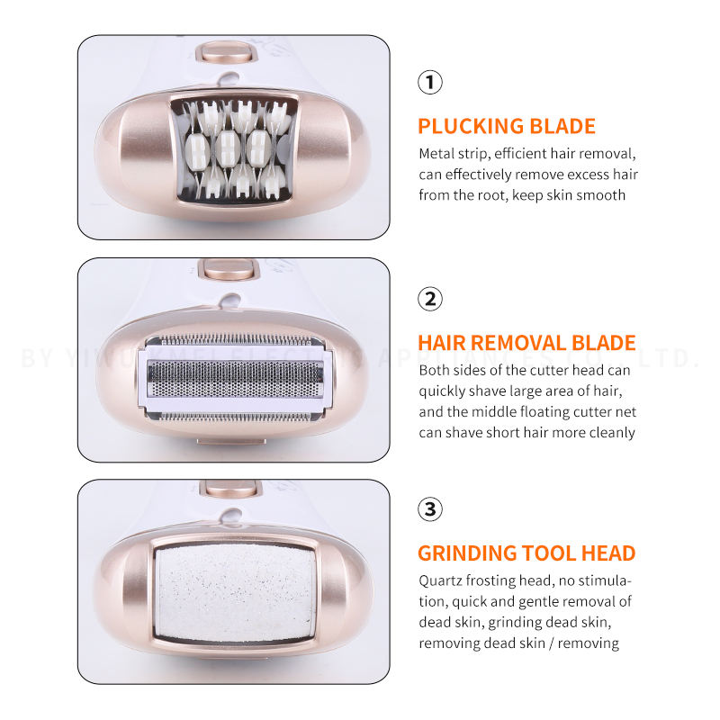 Jundeli - 3-in1 Epilator (JDL-5503)