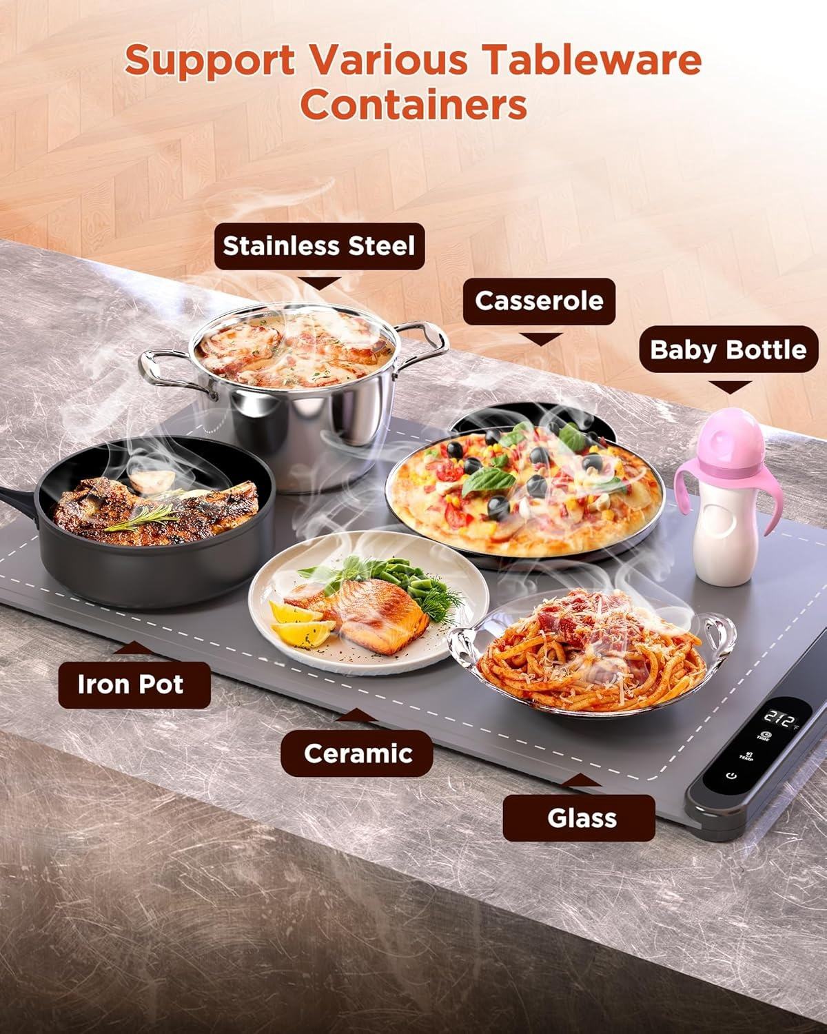 Flexible Warming Tray Ⓢ
