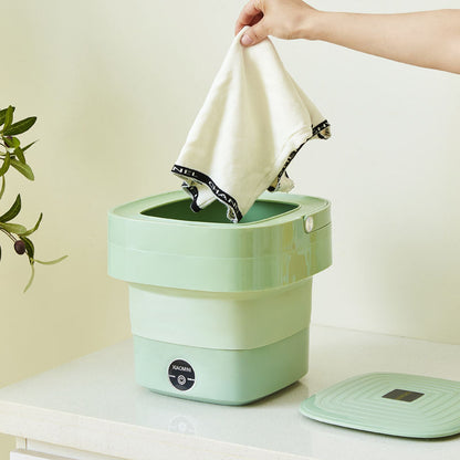 Portable Folding Washing Machine – 16L Mini Washer With 3 Modes