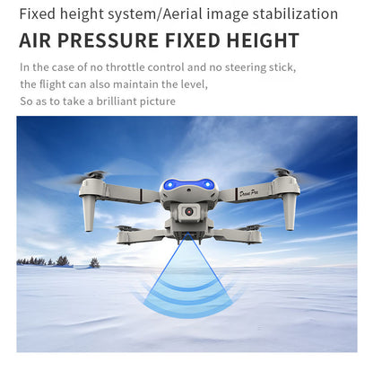 E99 Foldable HD Camera Drone – WiFi FPV, 360° Flip, Altitude Hold, LED Lights 🚁
