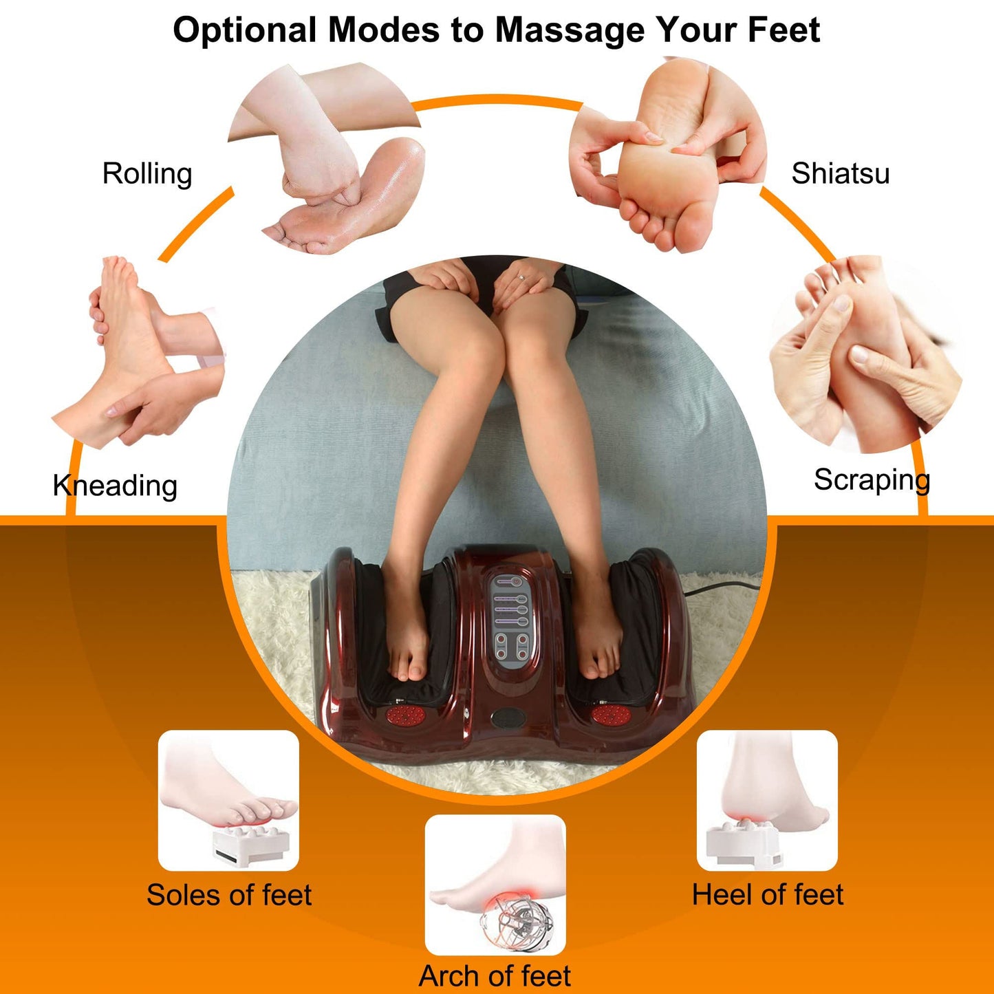 Electric Foot Rest Massager