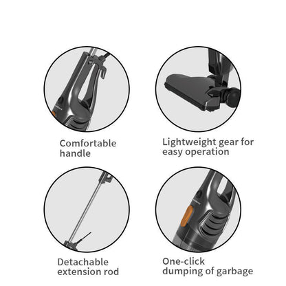 Handheld Vacuum Cleaner V1 – 650W High Power | 14KPa Strong Suction | 2-in-1 Multi-Surface Cleaning