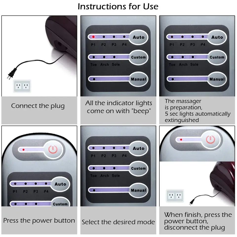 Electric Foot Rest Massager