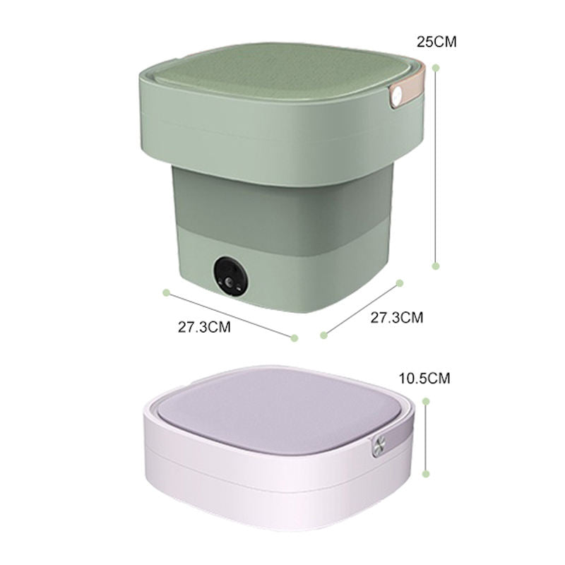 Portable Folding Washing Machine – 16L Mini Washer With 3 Modes