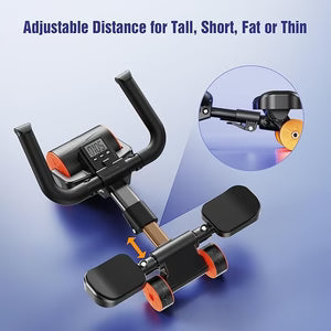 Abdomen Wheel with Mobile Holder 30 Days Replacement Warranty