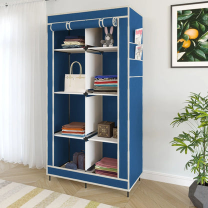Foldable Canvas Storage Wardrobe 30 Days Replacement Warranty
