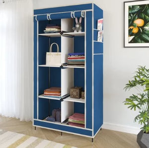 Foldable Canvas Storage Wardrobe 30 Days Replacement Warranty