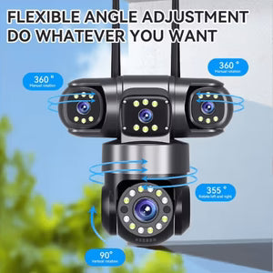 LX - Triple-Lens Security Camera ©