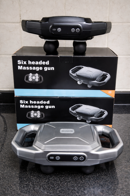 Multi-Head Deep Tissue Massager | Loosen Tight Muscles & Boost Recovery