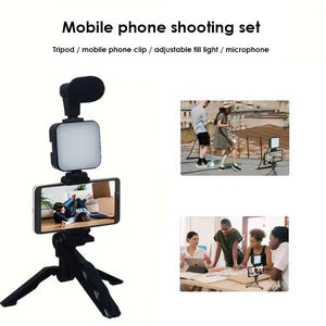 Smartphone & Camera Vlogging Studio Kits 30 Days Replacement Warranty