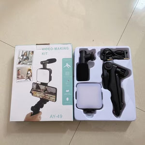 Smartphone & Camera Vlogging Studio Kits 30 Days Replacement Warranty
