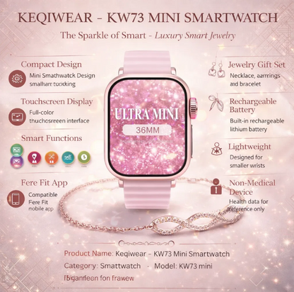 Keqiwear - KW73 Mini Smartwatch